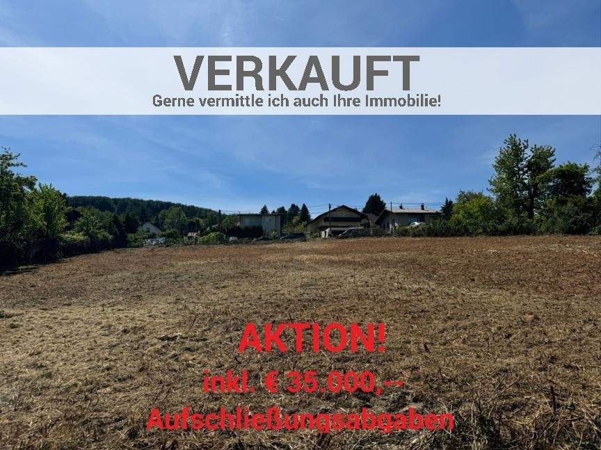 VERKAUFT - "Grundstück in Gablitzer bestlage"
