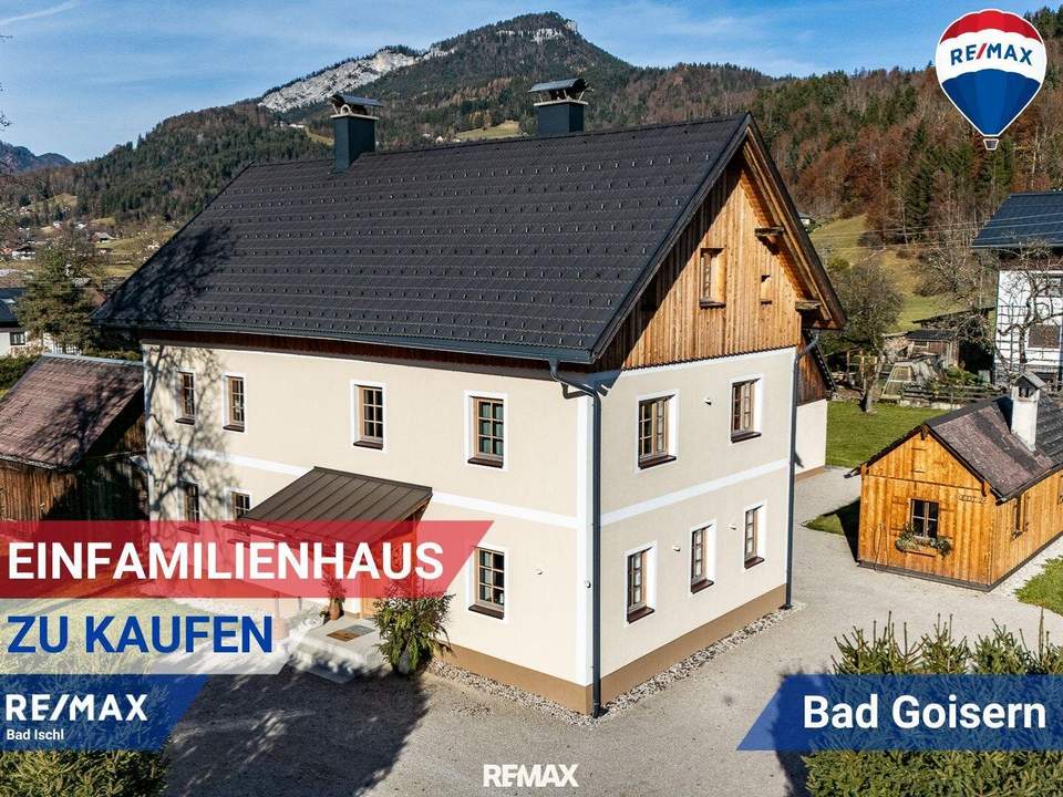 Tradition trifft modernen Wohnkomfort – charmantes Einfamilienhaus in Bad Goisern am Hallstättersee
