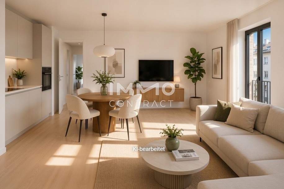 ERSTBEZUG NAHE SCHÖNBRUNN – Hochwertige 2-Zimmer-Eigentumswohnung mit Westbalkon - Perfekt für Eigennutzer & Anleger, Wohnung-kauf, 287.300,€, 1120 Wien 12., Meidling