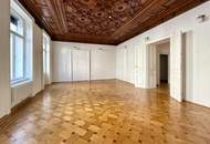 Großzügige Altbauwohnung mit kleinem Balkon in repräsentativen Stilaltbau