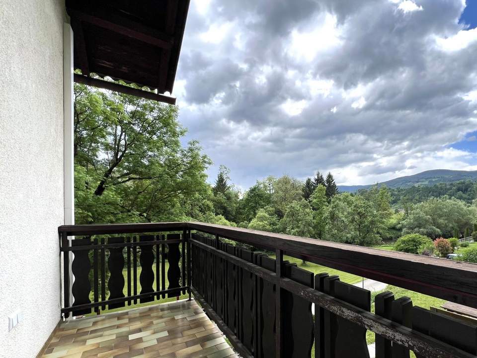 Wohnen im Grünen: Einfamilienhaus in idyllischer Ruhelage mit kleinem Wald in Lavamünd
