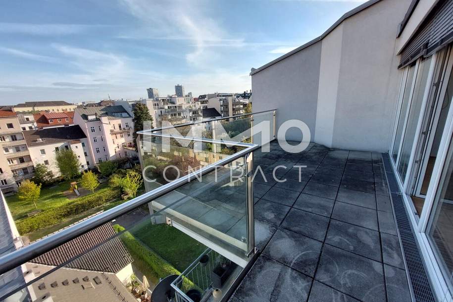 **AB SOFORT** Exklusive 3-Zimmer Dachgeschoss-Wohnung mit 2 Terrassen - Bismarckstraße 16 - Top 20, Wohnung-miete, 1.255,54,€, 4020 Linz(Stadt)