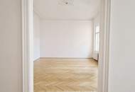 MÖLLWALDPLATZ, U1-Nähe, 133 m2 Altbau mit Loggia, 3 Zimmer, Extraküche, 2 Loggia, Wannenbad, Parketten, 1. Liftstock