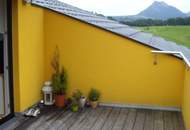 Sonnige 4 Zi-Dachgeschosswohnung mit Terrasse und Balkon!