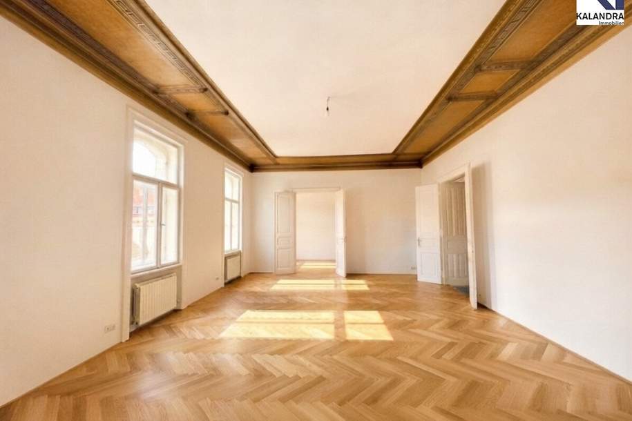 360 TOUR // GENERALSANIERTE ALTBAUETAGE HERMANNGASSE, Wohnung-miete, 3.999,60,€, 1070 Wien 7., Neubau