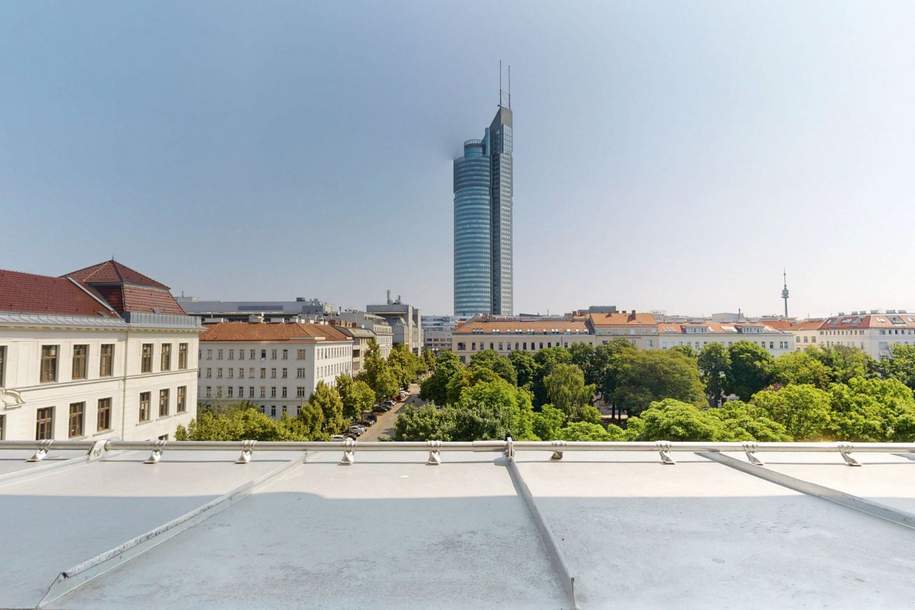 Modernes Wohnen - Weitblick im DG mit Loggia nahe Millennium City, Wohnung-kauf, 349.000,€, 1200 Wien 20., Brigittenau