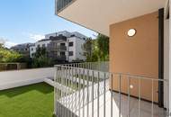 RAUMWUNDER | Erstbezug nach Errichtung | südseitige 2-Zimmerwohnung mit Balkon in ruhigen Innenhof | optionale Tiefgaragenplätze