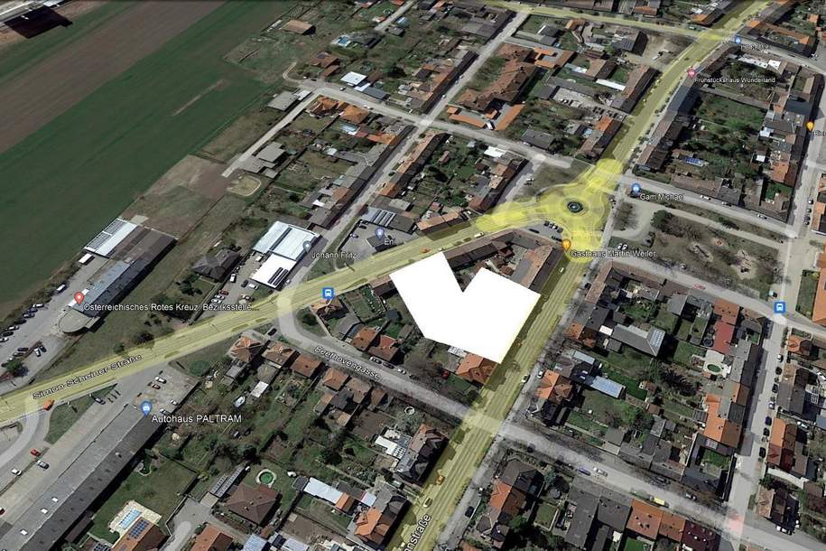 Bauträgergrundstück für Wohnbauprojekt, Grund und Boden-kauf, 465.000,€, 2136 Mistelbach