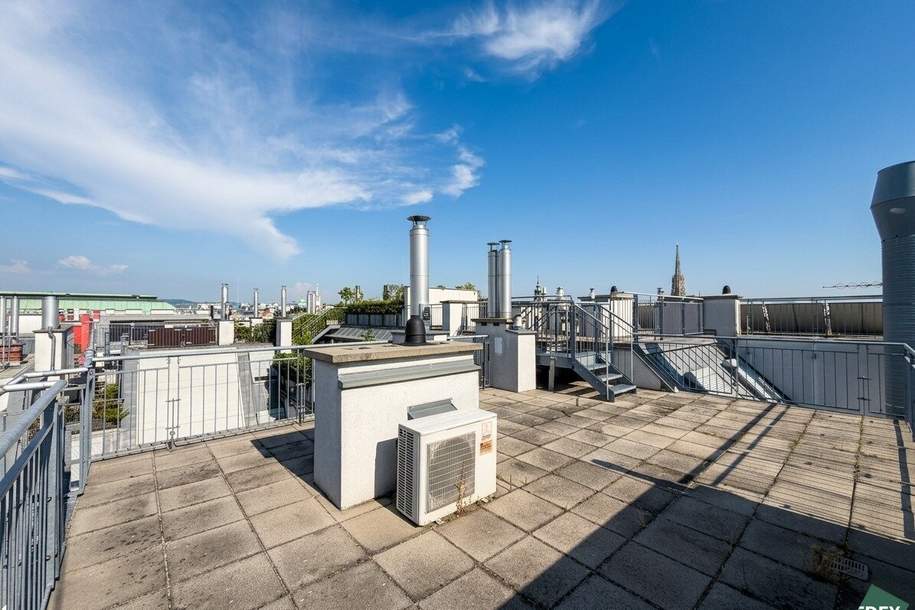 Exklusive DG-Maisonette mit Terrasse und spektakulärem Weitblick über Wien, Wohnung-miete, 3.490,00,€, 1010 Wien 1., Innere Stadt