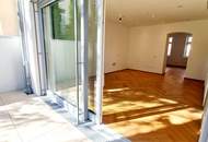 Rarität! Altbau-Feeling + Gartenparadies + Zukunftsenergie! Hochwertig sanierte 3-Zimmer-Wohnung mit Terrasse, Garten und Erdwärme! Familienparadies mit jeder Menge Lebensqualität!