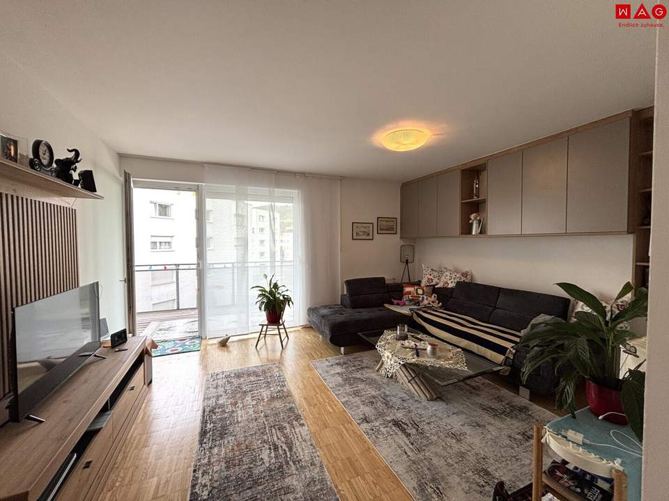 Wohnen mit Qualität – Geräumige 3-Zimmer Wohnung mit großzügiger Loggia!