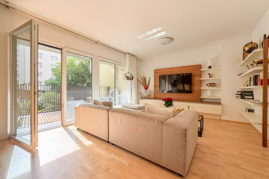 Exklusive 4-Zimmer Familienwohnung mit großer Freifläche und PKW-Stellplatz in der Ahornergasse, Wohnung-kauf, 1.190.000,€, 1070 Wien 7., Neubau