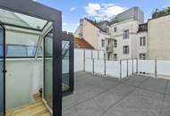 ++ DACHJUWEL ++ VIER Zimmer Maisonette mit TERRASSEN &amp; WEITBLICK