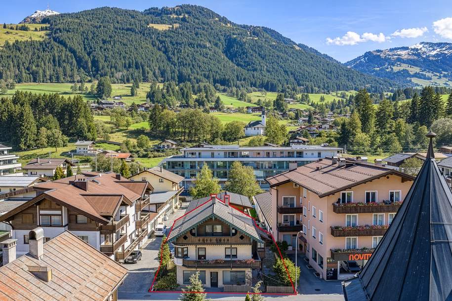 Stadthaus mit Baugenehmigung für 4 Wohnungen, Haus-kauf, 990.000,€, 6370 Kitzbühel