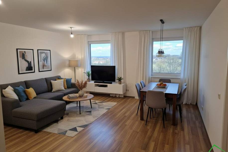 Moderne 2-Zimmer-Wohnung in 1100 Wien, 52m², Aufzug, Badewanne, zentrale Lage!, Wohnung-miete, 1.043,87,€, 1100 Wien 10., Favoriten