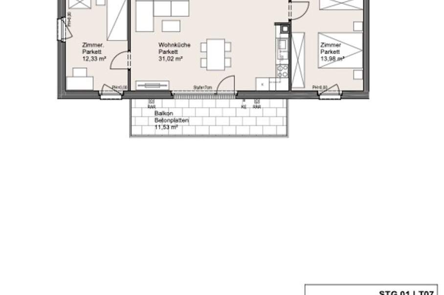 Baubeginn I direkt beim Park I wenige Minuten bis zur Donauinsel, Neuen und Alten Donau I, Wohnung-kauf, 499.000,€, 1210 Wien 21., Floridsdorf