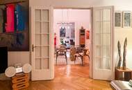 Elegantes Altbau-Ambiente – 4-Zimmer-Wohnung beim Naschmarkt