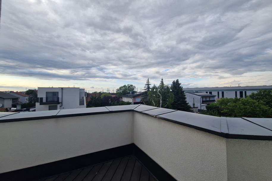 EINMALIGE CHANCE: TRAUMHAFTE PENTOUSEWOHNUNG MIT HERRLICHER TERRASSE &amp; BALKON IN BEGEHRTER WOHNLAGE IM ERSTBEZUG MIT MÖGLICHKEIT AUF TIEFGARAGENPARKPLATZ, Wohnung-kauf, 399.000,€, 3430 Tulln