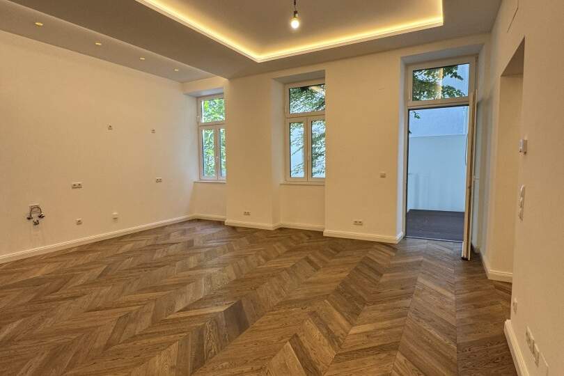 Exklusive 4-Zimmer-Altbauwohnung mit Wohn-Essbereich &amp; zwei Balkonen in Bestlage von Wien-Landstraße 1030 Wien , Wohnung-kauf, 1.099.000,€, 1030 Wien 3., Landstraße