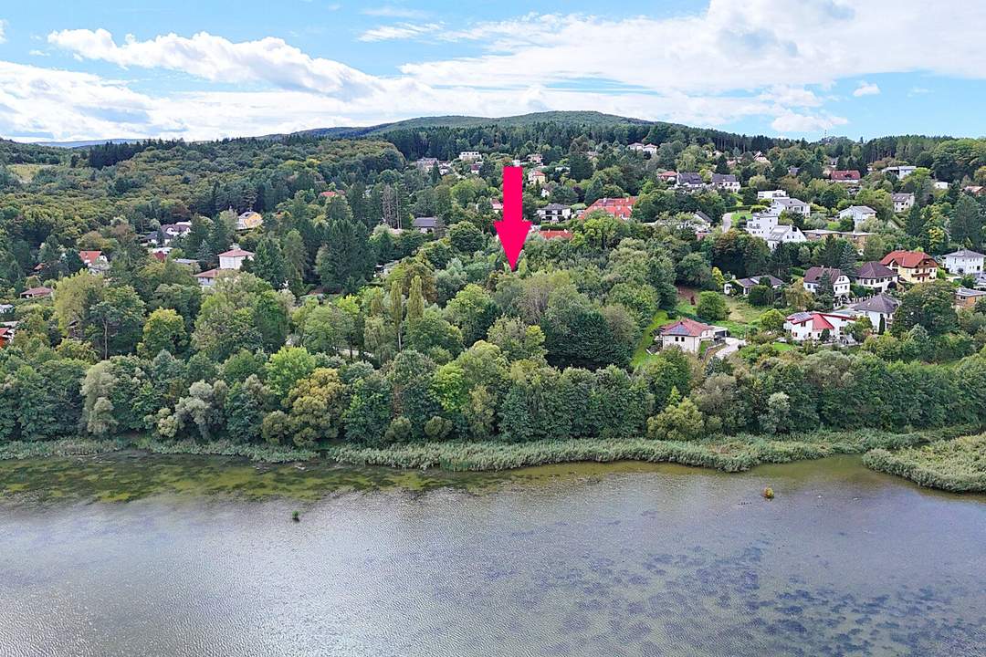 Investition in Toplage am Bartberg: 13 Parzellen am Wienerwaldsee - Aufschließung bezahlt!