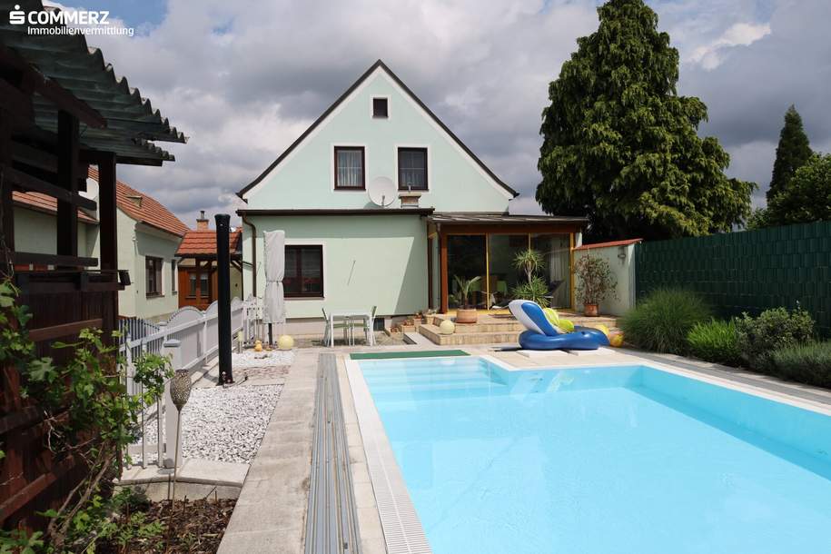 Haus + Haus + Baugrund, Haus-kauf, 380.000,€, 2620 Neunkirchen