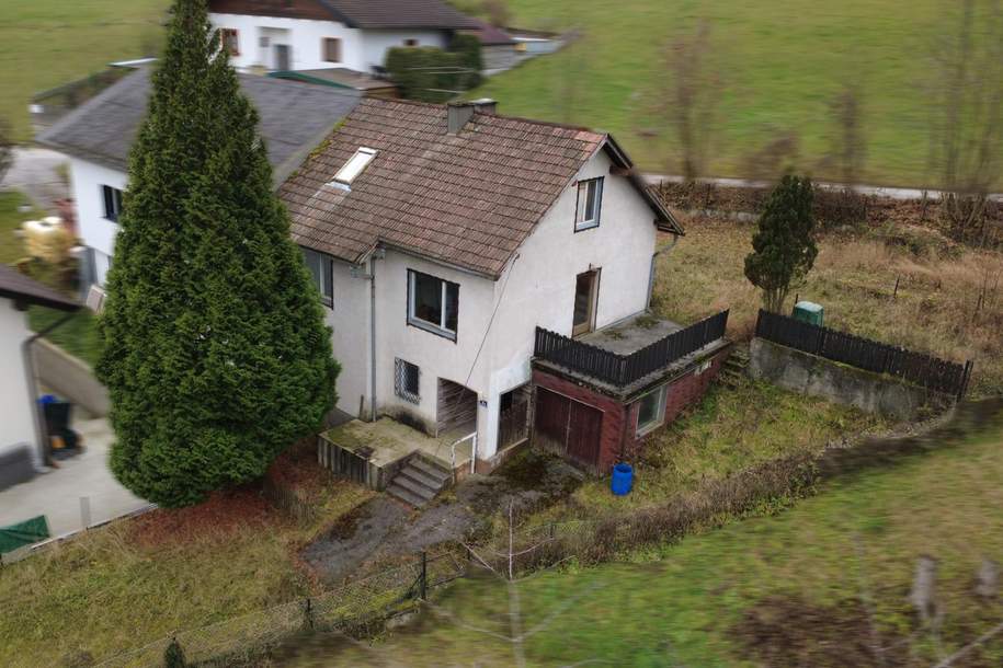 Sanierungsbedürftiges Einfamilienhaus in Traisen, Haus-kauf, 85.000,€, 3160 Lilienfeld