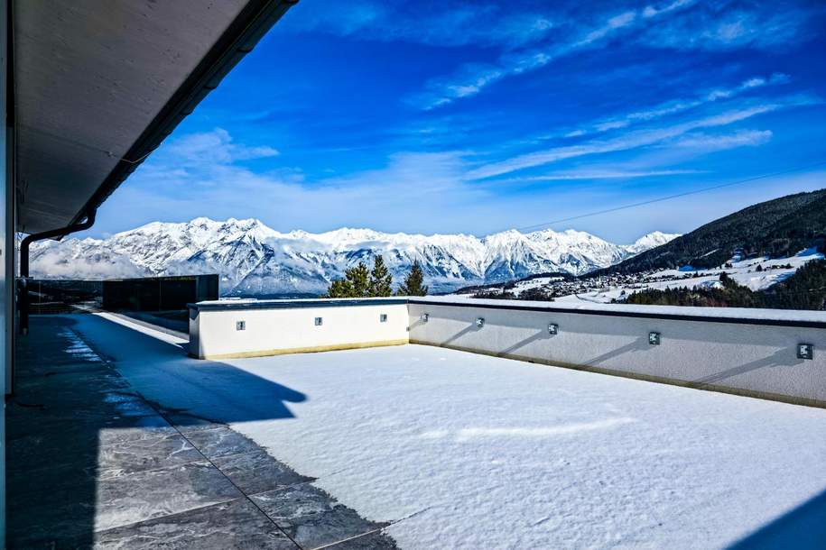 Erstbezug: 360°-Bergpanorama auf ca. 136 m² Dachterrasse – Wohnen auf höchstem Niveau im Penthouse der Superlative, Wohnung-kauf, 1.100.000,€, 6141 Innsbruck-Land