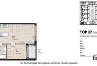 TOPLAGE und ERSTBEZUG: Straßenseitige, moderne 2-Zimmerwohnung mit Loggia! Besichtigung ab Februar 2025 möglich!