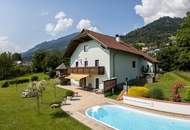 Ein Traum am Obermillstätter Sonnenplateau - Landhaus, Pool und herrlicher Garten