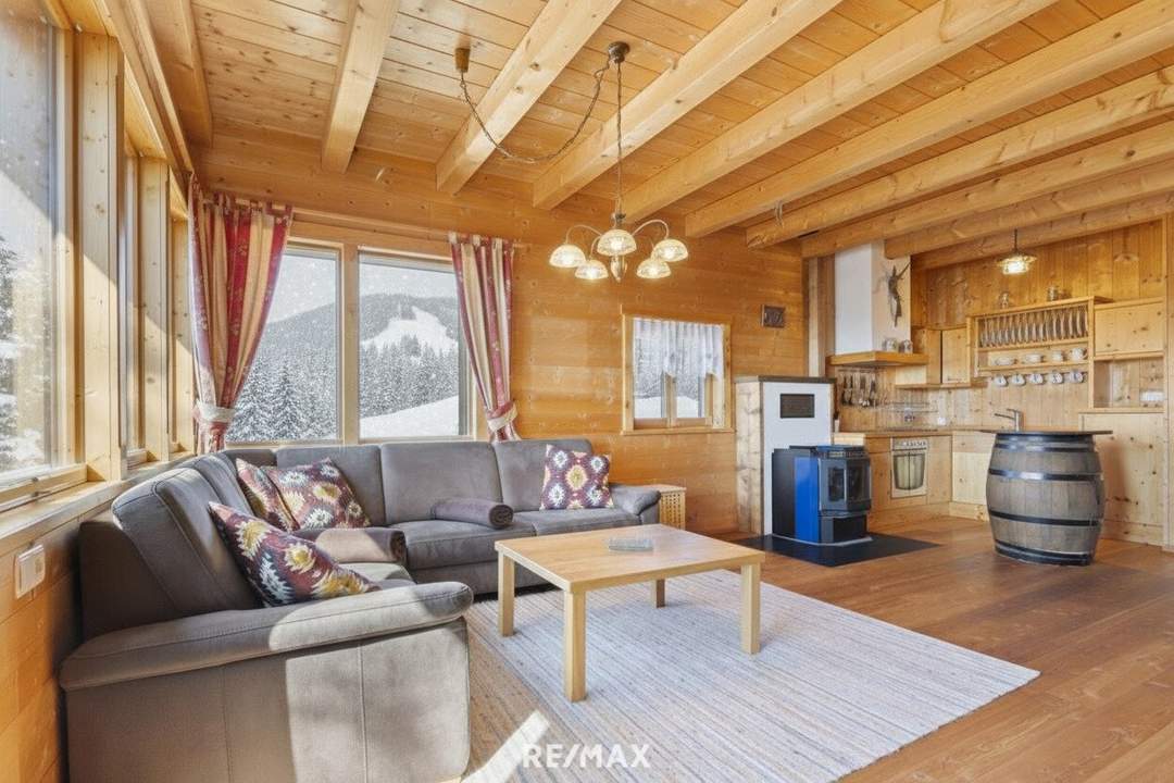 Alpines, voll möbliertes Chalet im Skigebiet Klippitztörl – Ihr gemütliches Refugium mit Vermietungspotenzial