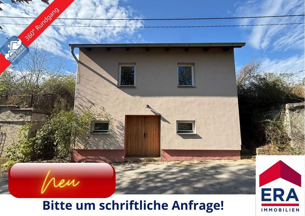 Ein außergewöhnliches Refugium für Genießer–exklusiv saniertes Presshaus in der Kellergasse Moorberg