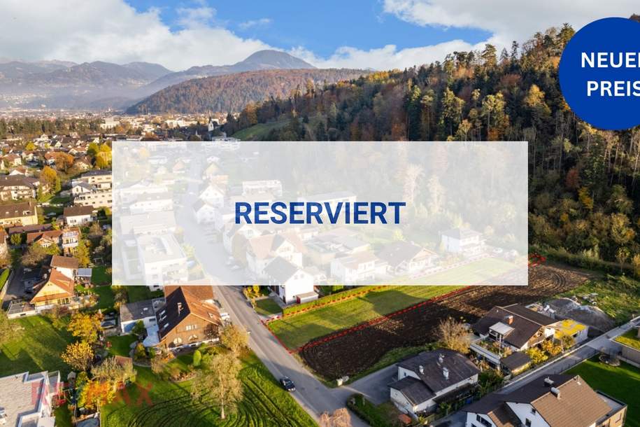 Wohnen nach Ihren Vorstellungen: Attraktives Grundstück für Ihr Traumprojekt, Grund und Boden-kauf, 6800 Feldkirch