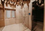 Südsteirische Weinstraße - Hochgraßnitzberg: Zweitwohnsitz! 3-Zimmer-Apartment mit Dachterrasse und viel Privatsphäre, Wellnessbereich, Fitnessraum & Infinity-Pool!