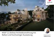 Zeitlose Architekturwohnung mit Balkon und hochwertiger Ausstattung