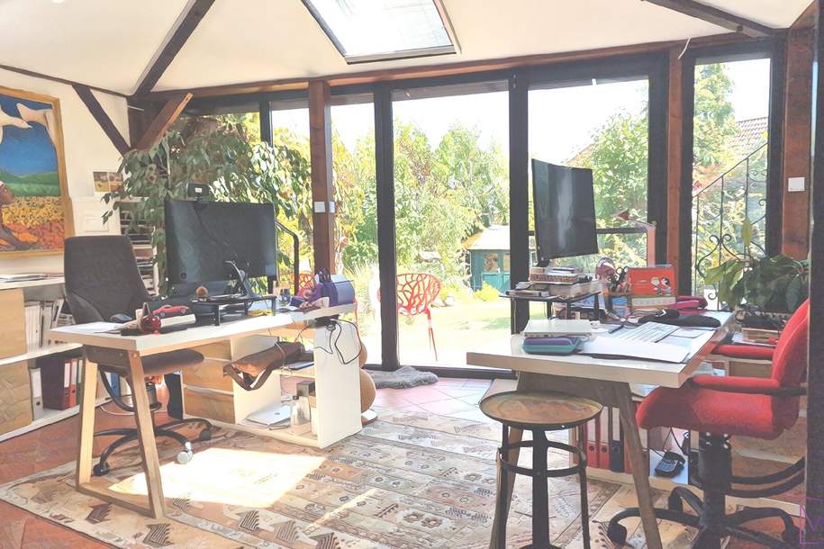 Arbeiten mit Weitblick – Villa mit integriertem Büro, Pool & Wellness, Haus-kauf, 898.000,€, 2384 Mödling