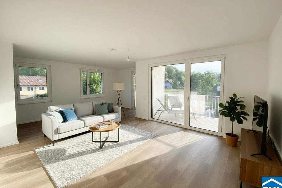 Urbanes Wohnen im Grünen: Entdecken Sie Ihr neues Zuhause im Tullnerfeld, Wohnung-miete, 830,00,€, 3451 Tulln