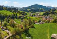 Hohe Privatsphäre und freier Blick ins Brixental garantiert