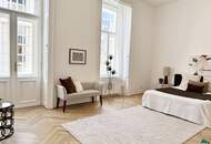 Beautiful 5-room apartment with two balconies in typical Viennese style