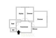 Zentral begehbare 2-Zimmer-Wohnung nahe U6 Alser Straße / Yppenmarkt