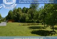 Blockhaus der Extraklasse – eigene Zufahrt – gigantischer Garten!