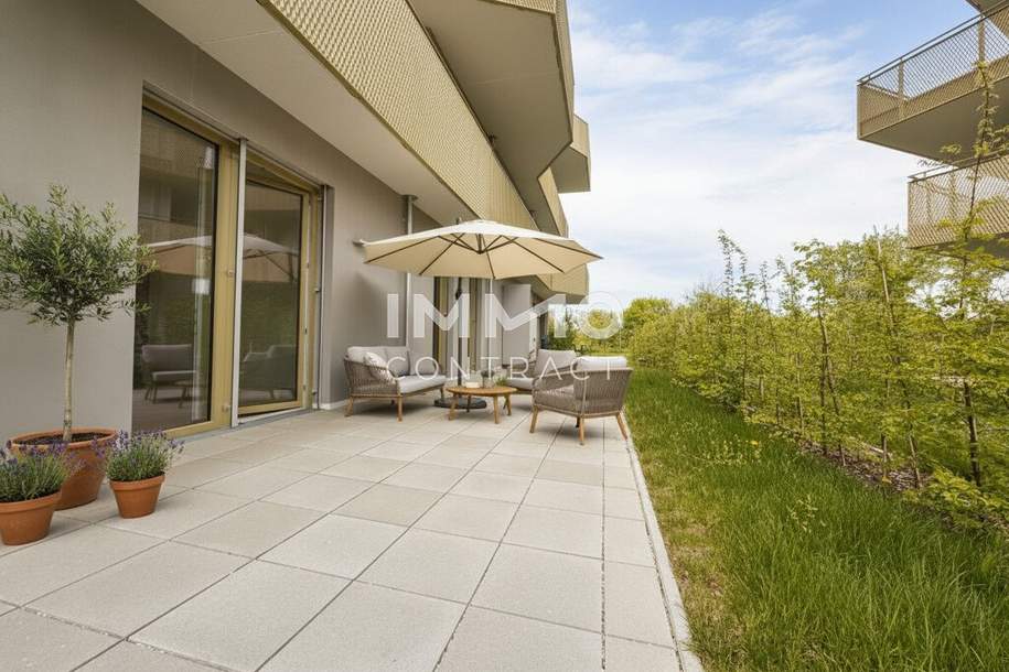Sonniges 3-Zimmer-Gartenparadies in idyllischer Ruhelage – durchdacht & provisionsfrei!, Wohnung-kauf, 270.000,€, 1210 Wien 22., Donaustadt