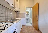 Perfekte Starterwohnung! Hofseitige Garçonnière mit sehr gutem Grundriss!