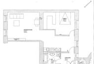 Großzügige 2-Zimmer-Wohnung mit loftartiger Wohnküche und durchdachtem Wohnkonzept