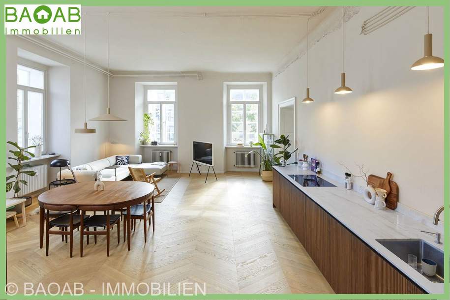 ARCHITEKTURJUWEL IN BESTLAGE - STILVOLLER LUXUSALTBAU IM HERZEN KLAGENFURTS, Wohnung-kauf, 590.000,€, 9020 Klagenfurt(Stadt)