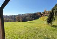 Wohnen in Aussichtslage mitten in der Natur auf 8 Ha. Grund, ehemalige Hofstelle!