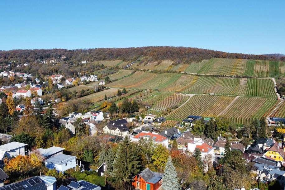 NEUER PREIS!!!! BAUGRUNDSTÜCK MIT WUNDERSCHÖNEM AUSBLICK IN ABSOLUTER RUHELAGE, Grund und Boden-kauf, 1190 Wien 19., Döbling