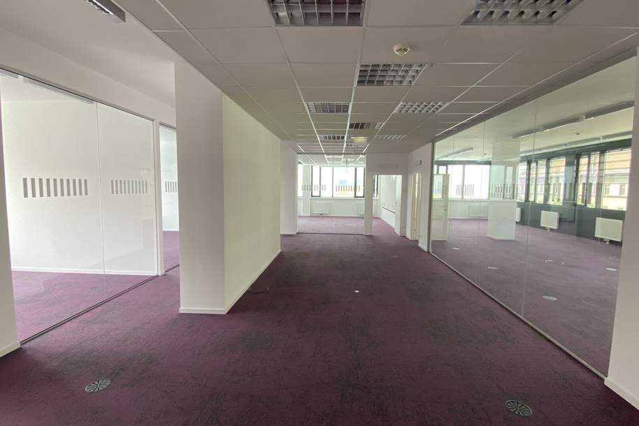 1200! Bürohaus BC 20! Helle Bürofläche mit optimaler Anbindung!, Gewerbeobjekt-miete, 6.365,00,€, 1200 Wien 20., Brigittenau