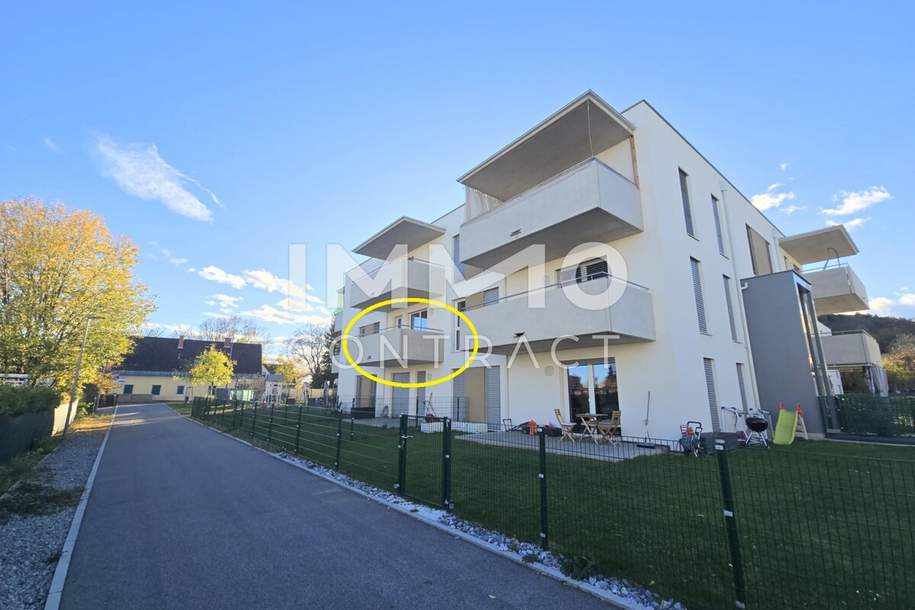 Geförderte 2 Zimmer Wohnung mit großem Balkon - Gradnerstraße 186 A- Top 8 A, Wohnung-miete, 634,14,€, 8054 Graz(Stadt)