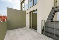 ERSTBEZUG MIT FERNBLICK | Dachgeschoss mit ca. 10 m² INNENHOF-BALKON/TERRASSE | TG-Stellplatz optional | Nachhaltiges Wohnbauprojekt