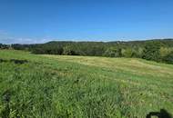 Baugrundstück mit viel Sonne im oststeirischen Hügelland 15 km von Graz!